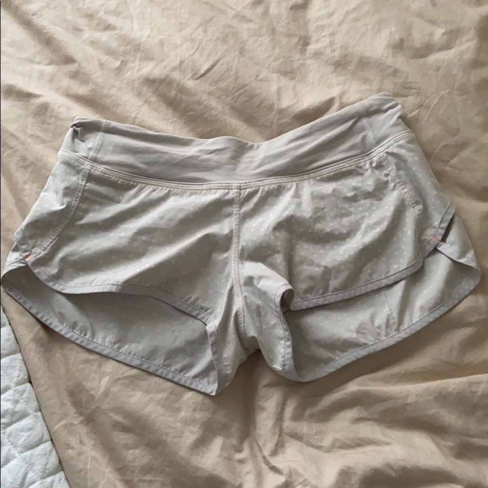 RARE LULULEMON speed up shorts